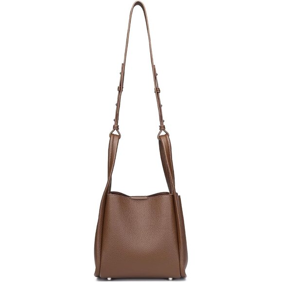 Amazon.com: ALINUOYQ Slouchy Hobo Bag for Women Work Tote  PU Leather Tote Bag Slouchy Handbag for Women Toffee Brown Stylish & Spacious